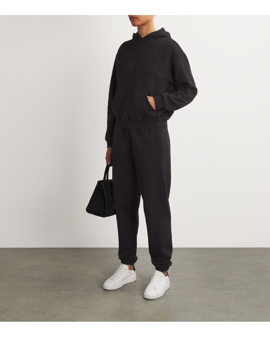 Skims Black Fleece Classic Hoodie