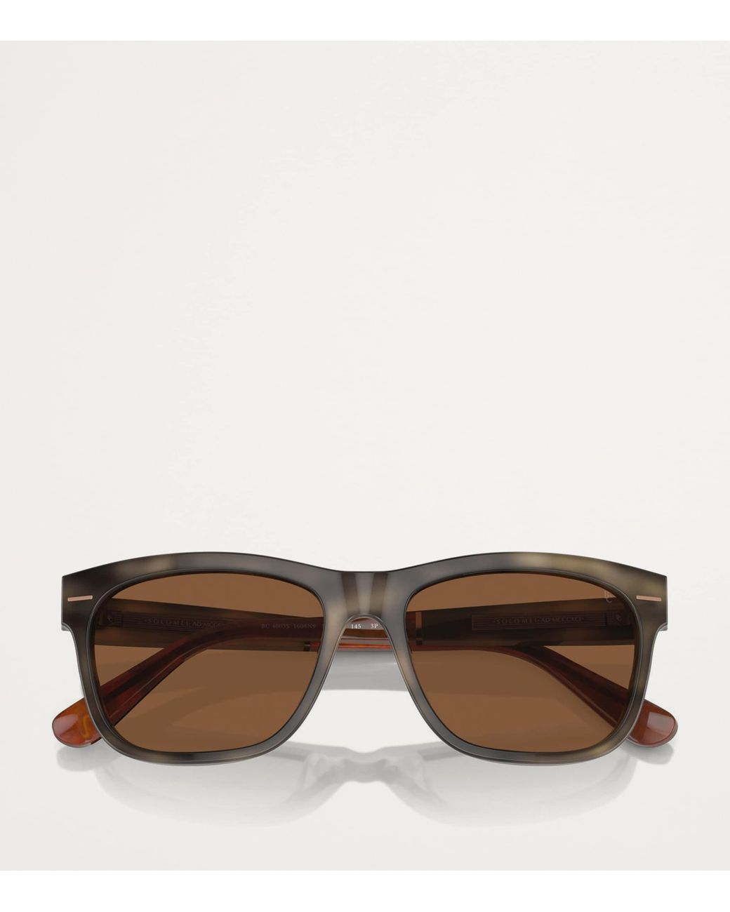 Brunello Cucinelli Brown Titanium Sunglasses