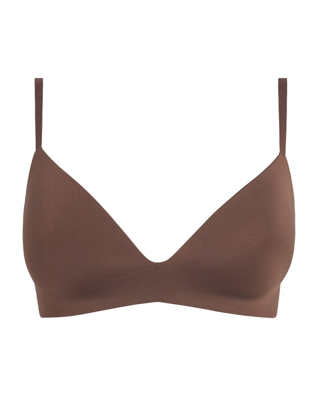 Skims Brown Wireless Form T-Shirt Bra
