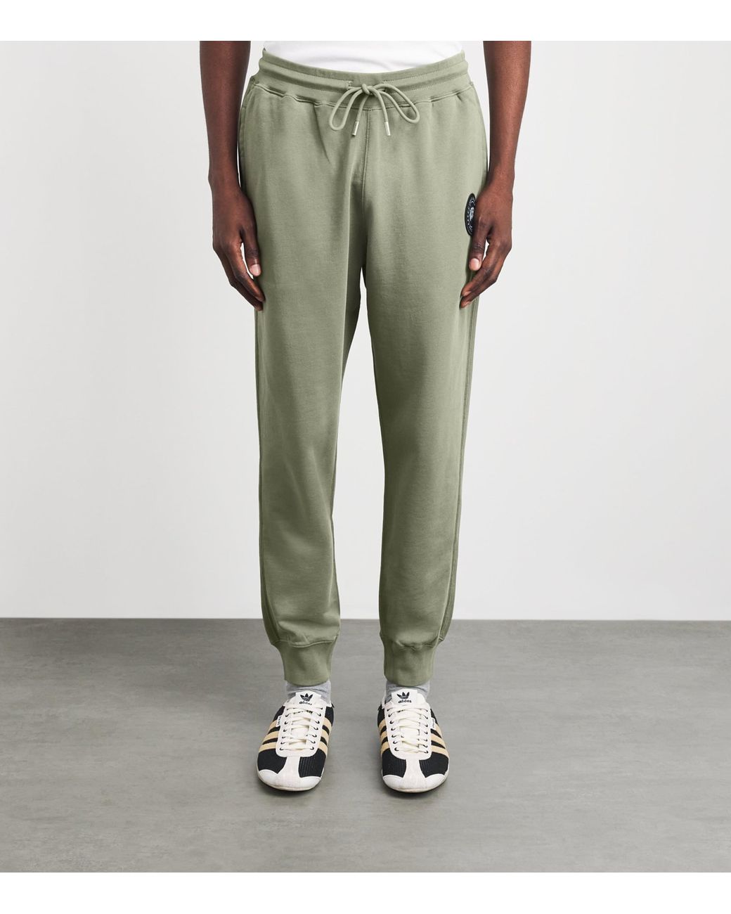 Canada Goose Green Organic Cotton Loon Sweatpants for men