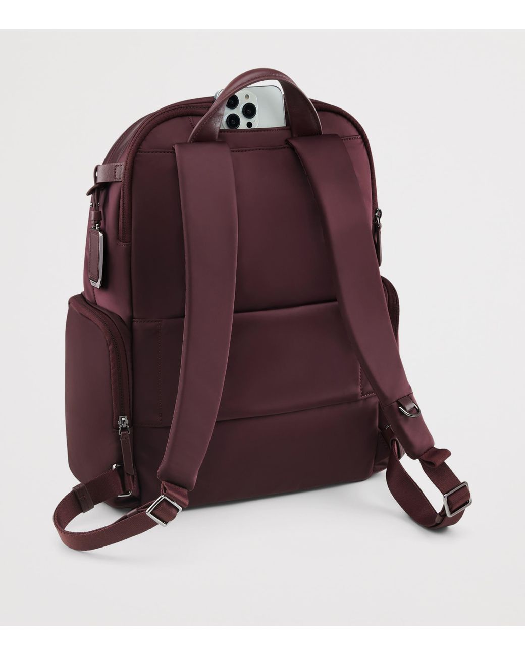 Tumi Purple Nylon Celina Backpack