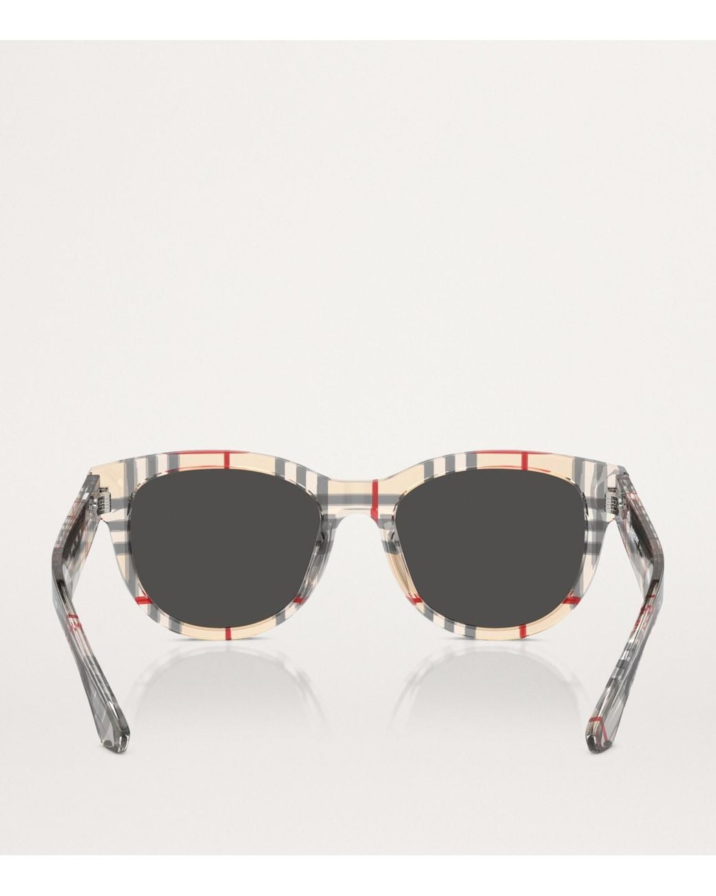 Burberry Gray Acetate Be4432U Sunglasses