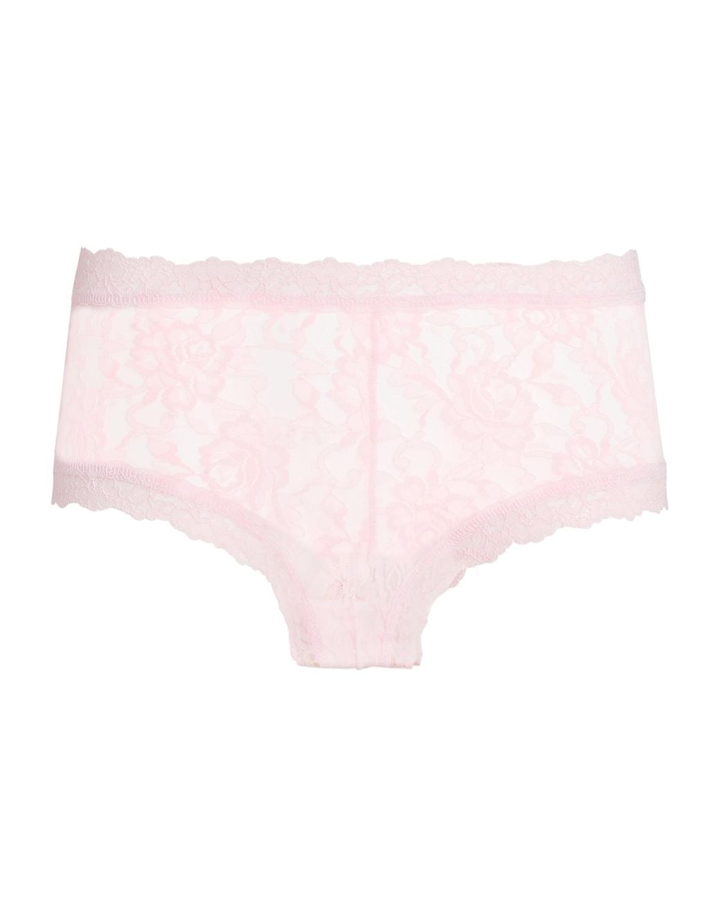 Hanky Panky Pink Signature Lace Boyshorts