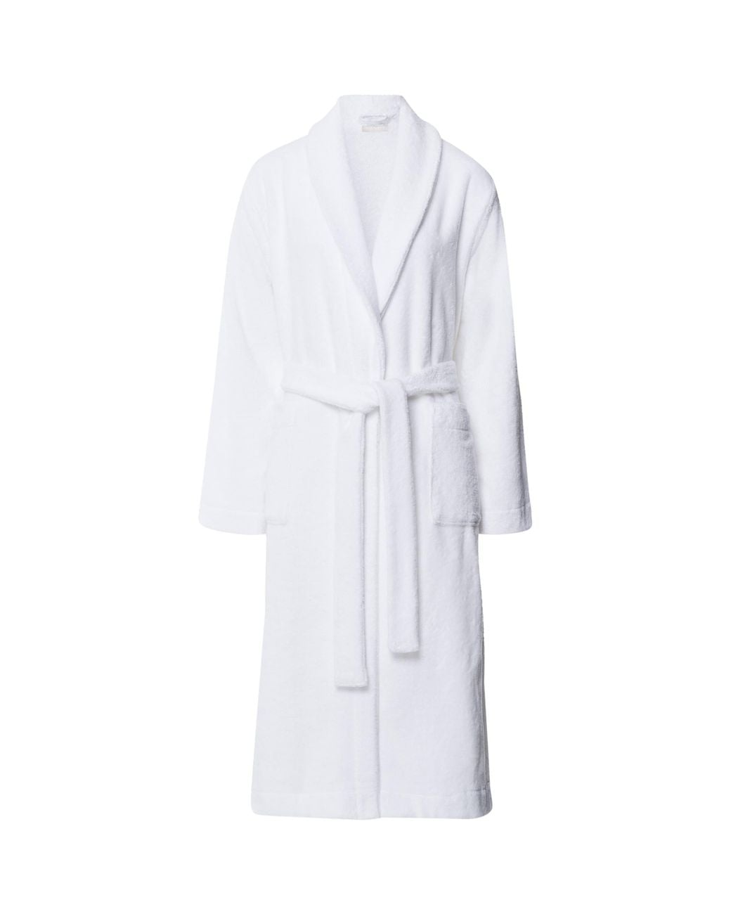 Hanro White Cotton Robe