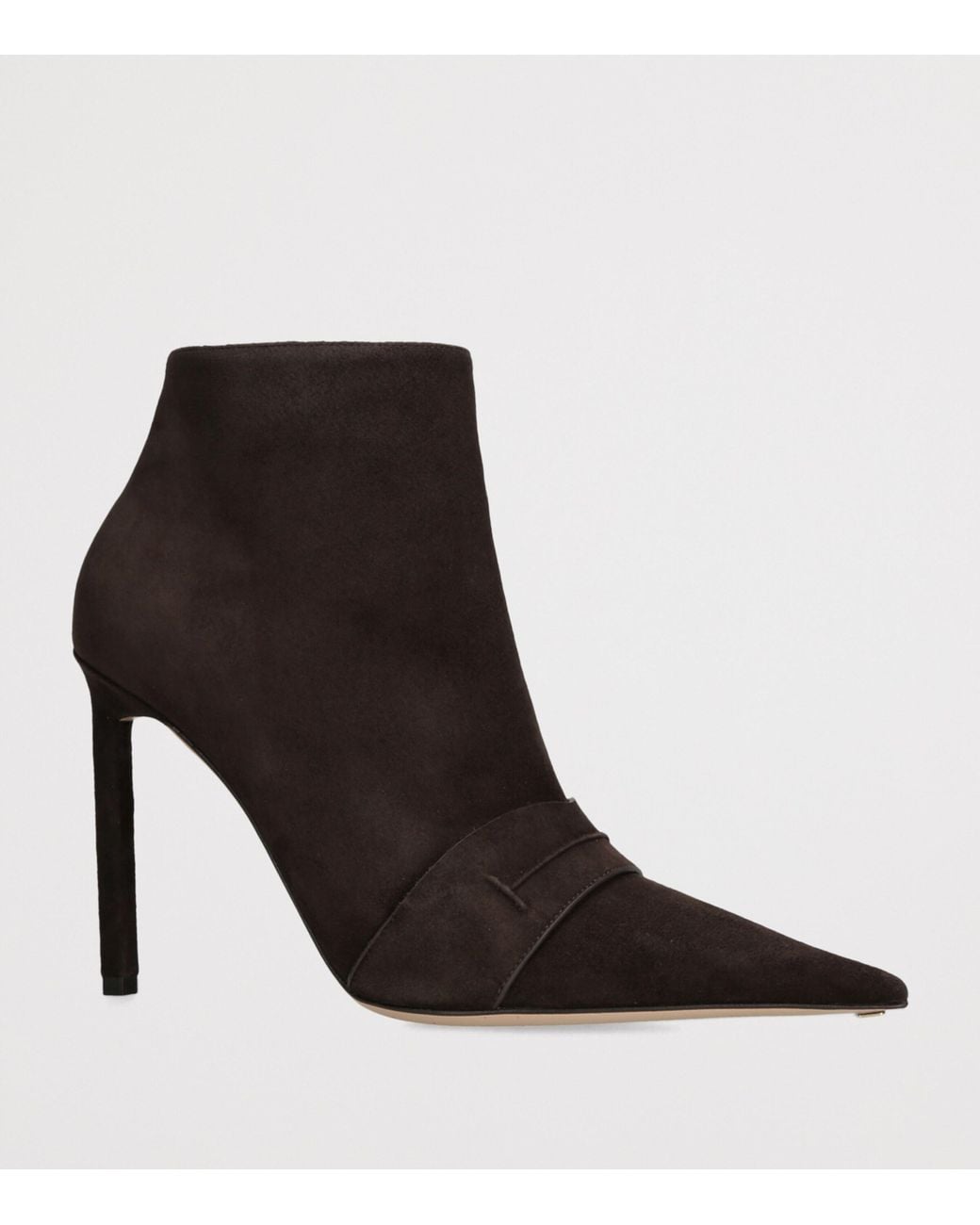 Tom Ford Black Suede Eve Ankle Boots 105