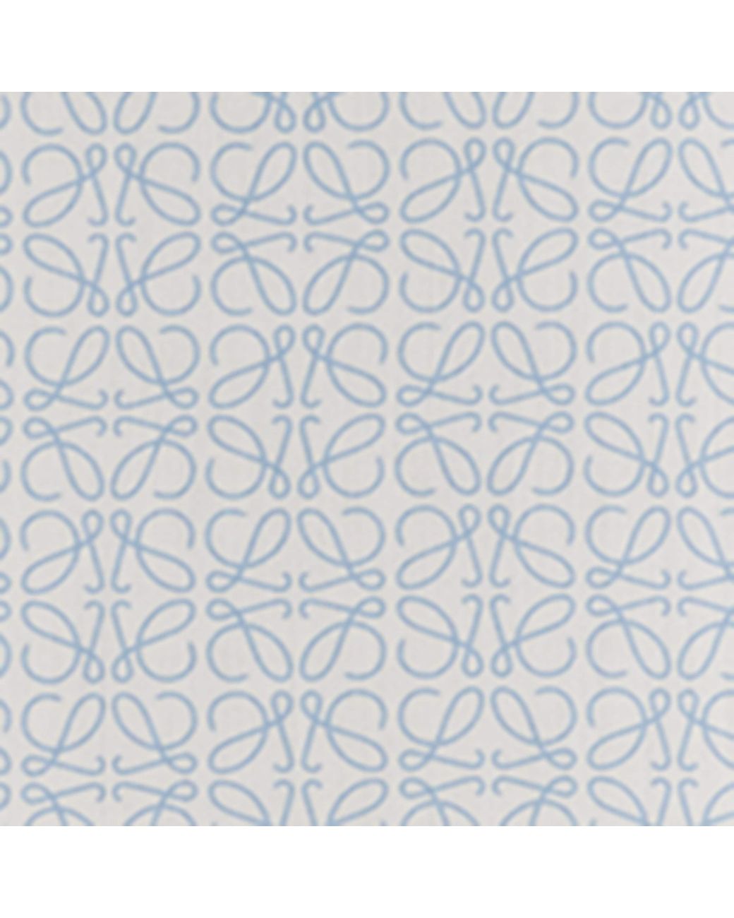 Loewe Blue Wool-Silk-Cashmere Anagram Scarf