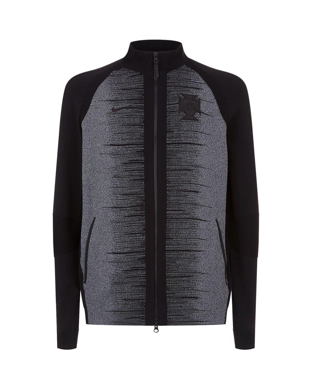 Nike Portugal Tech Knit Jacket in Black for Men | Lyst