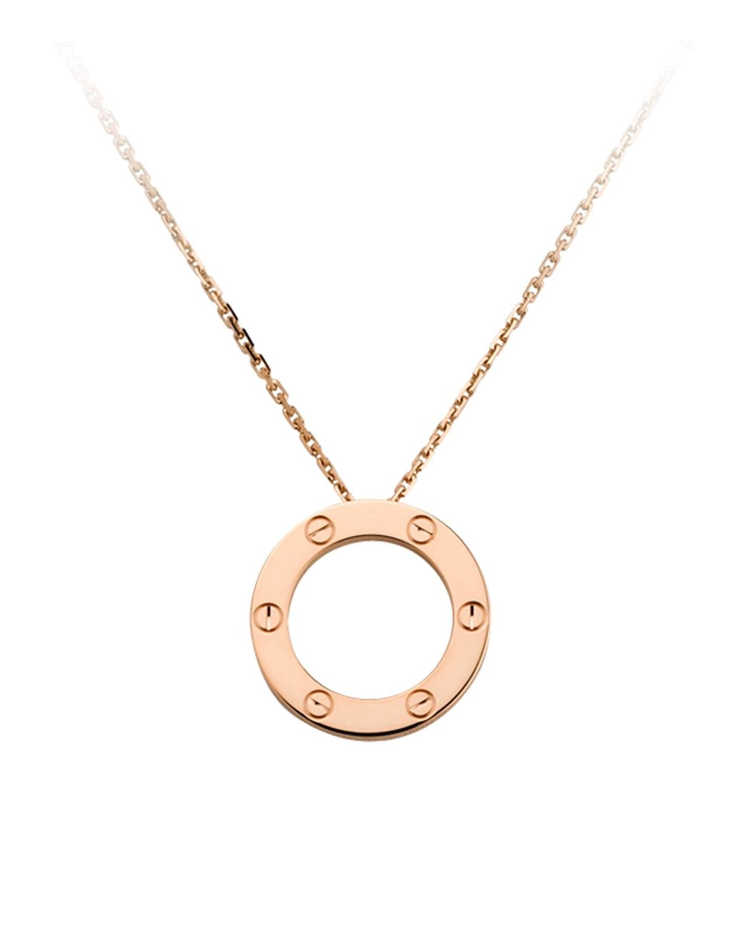 Cartier Metallic Love Necklace