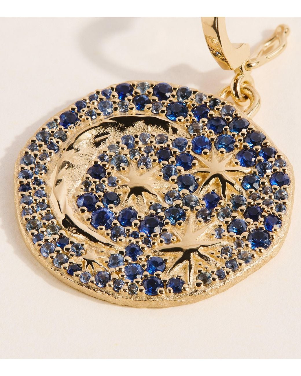 Azlee Blue And Sapphire Cosmic Dreams Coins Charm