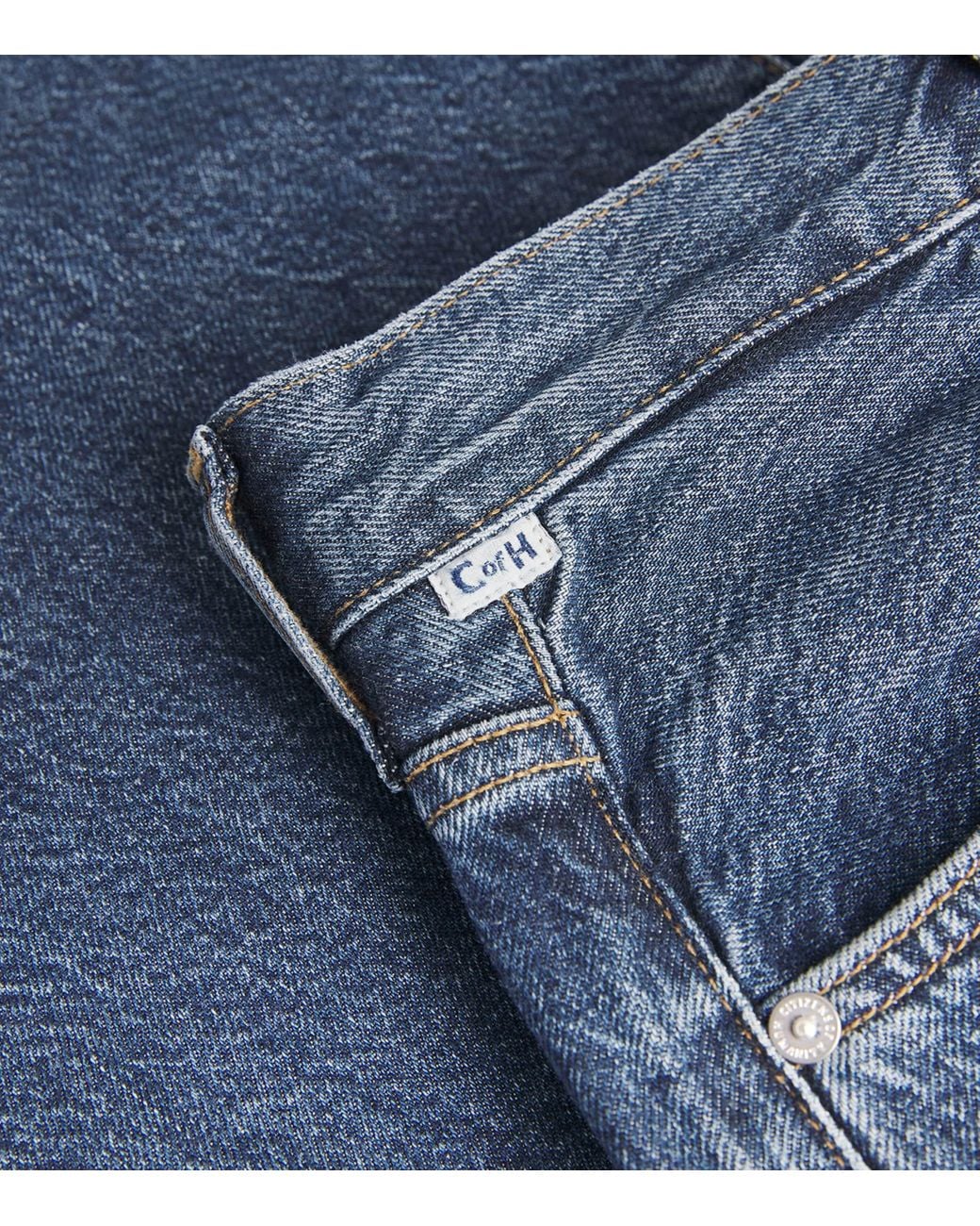 Citizens of Humanity Blue Annina Wide-Leg Jeans