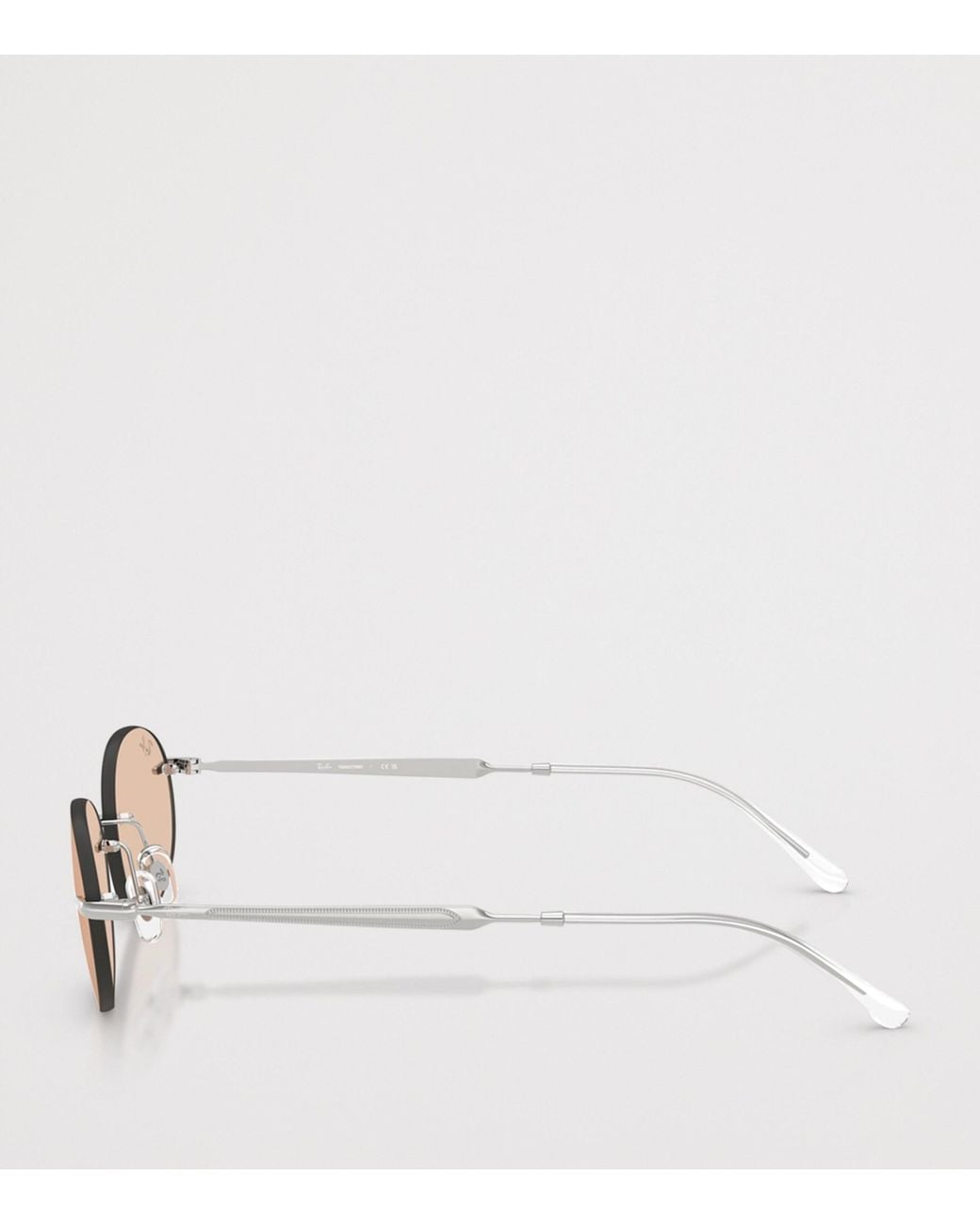 Ray-Ban Natural Rb3767 Metal Oval Sunglasses