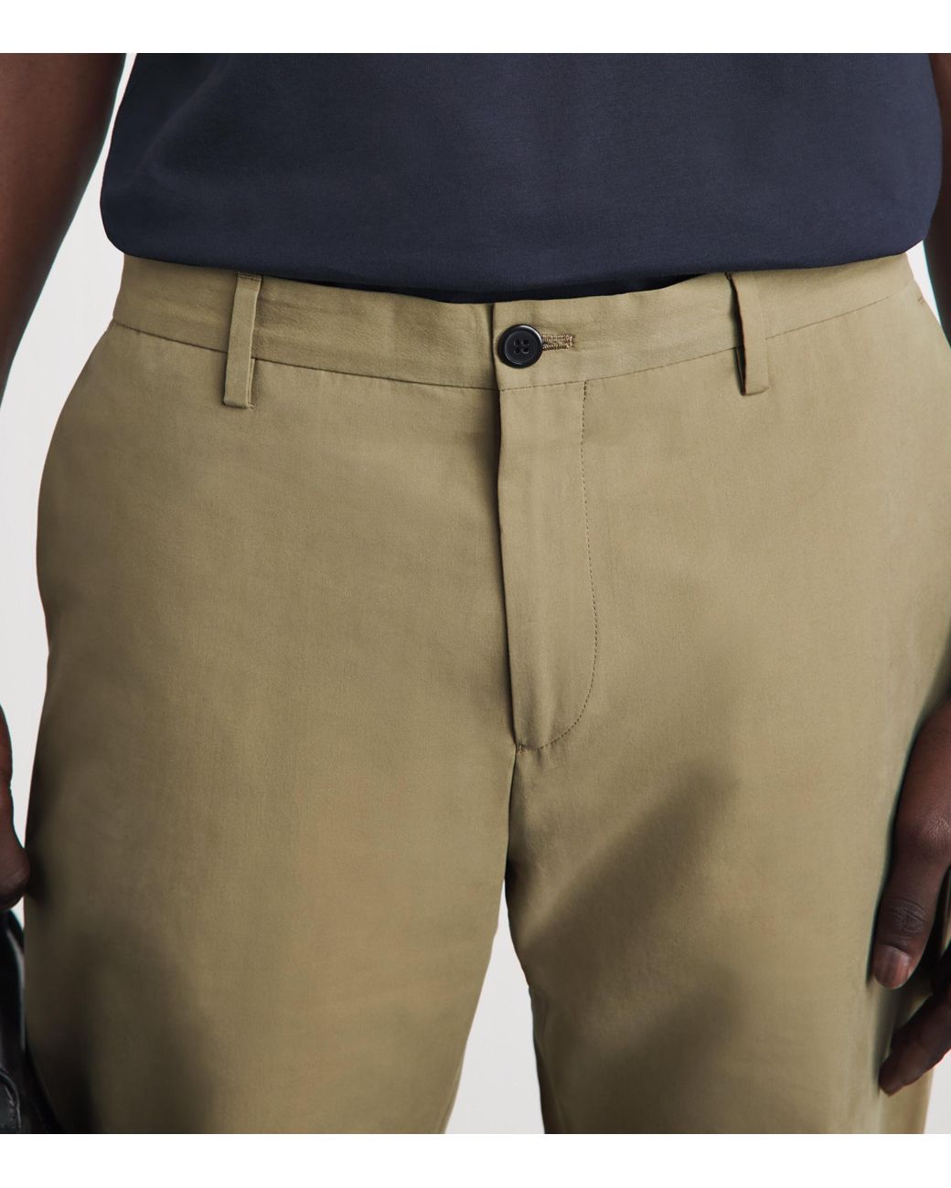 Paul Smith Green Cotton-Blend Chinos for men