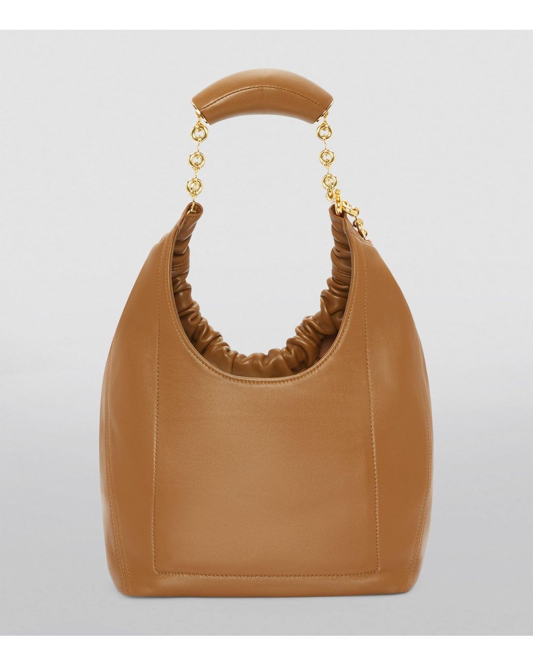 Loewe Brown Small Leather Squeeze Top-Handle Bag