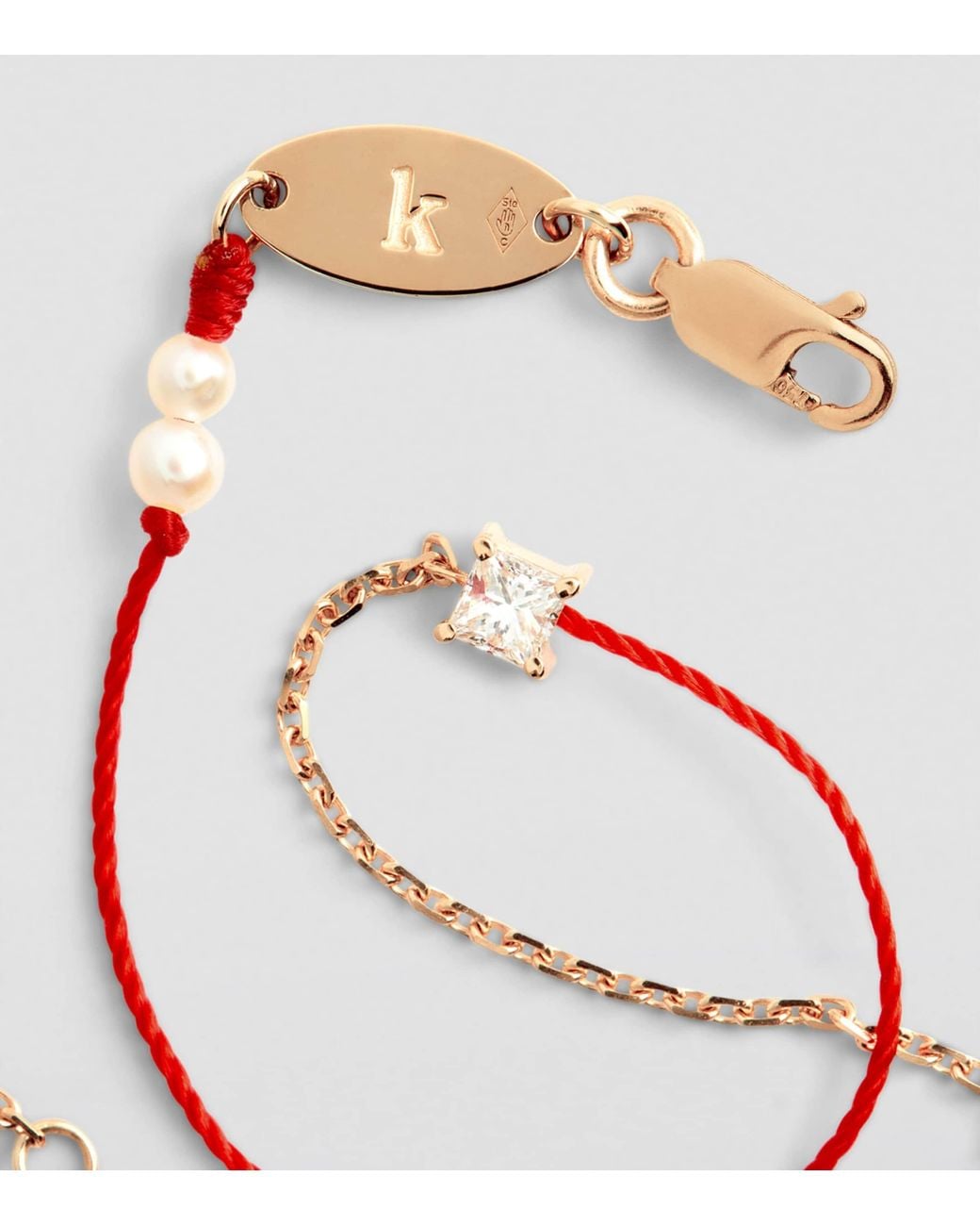 RedLine Metallic And Diamond Royal 10-Year Anniversary Bracelet