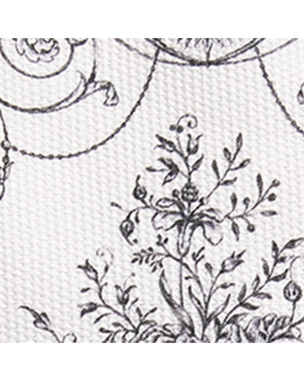 Harrods Metallic Lace Print Pouch