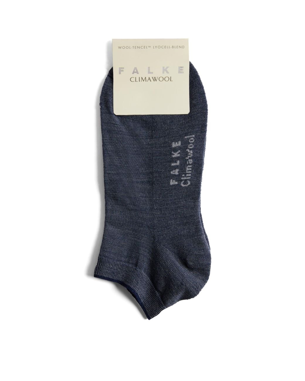 Falke Blue Climawool Ankle Socks