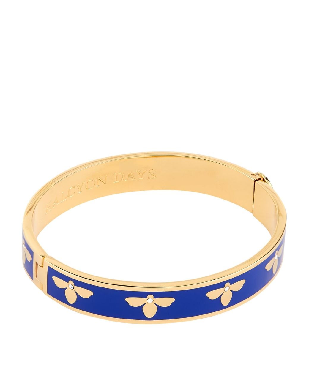 Halcyon Days Blue Bee Bangle