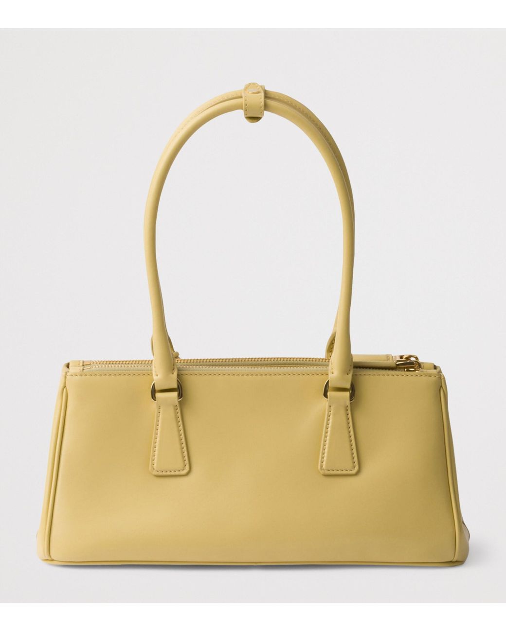 Prada Metallic Medium Leather Galleria Top-Handle Bag