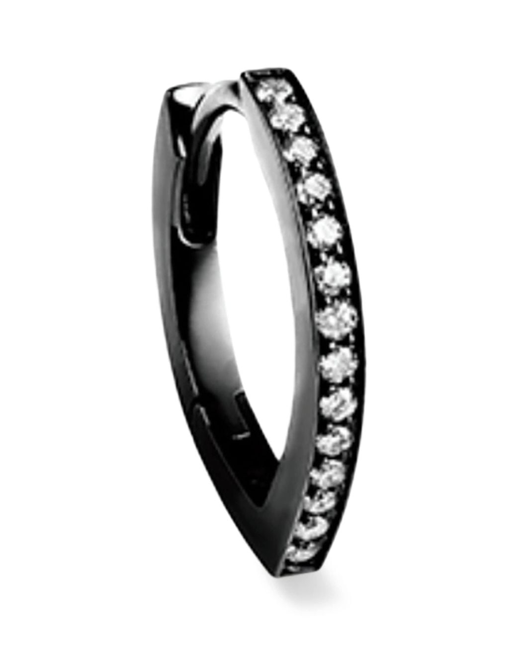 Repossi Black And Diamond Antifer Ring