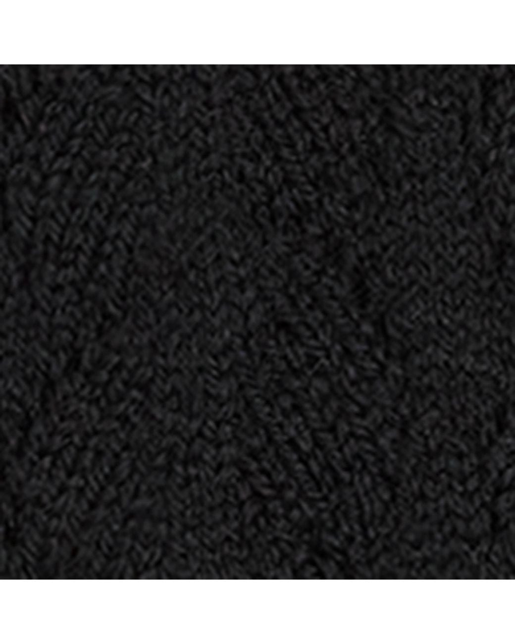 Falke Black Merino Wool-Cotton Socks