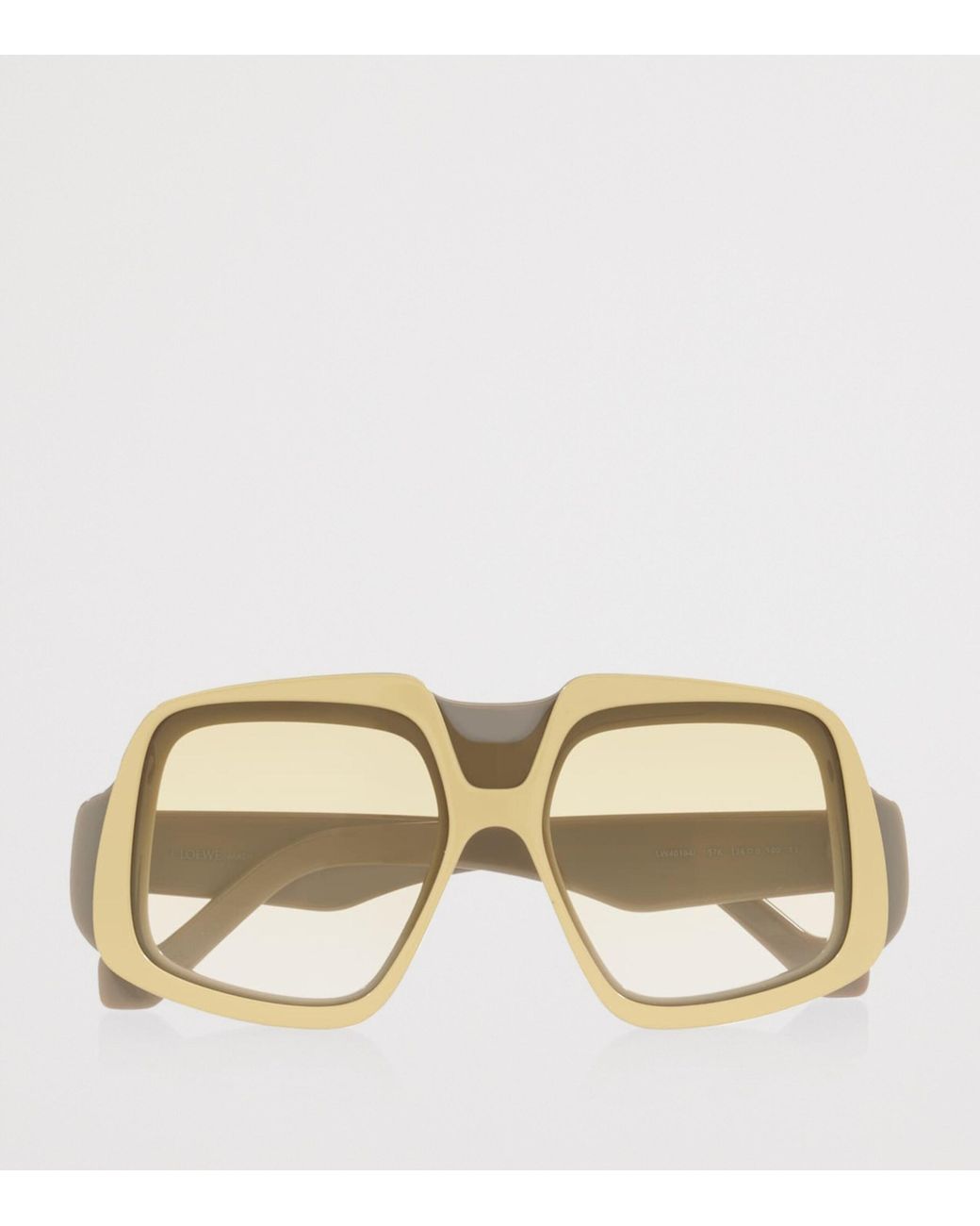 Loewe Natural Anagram Oversized Square Sunglasses