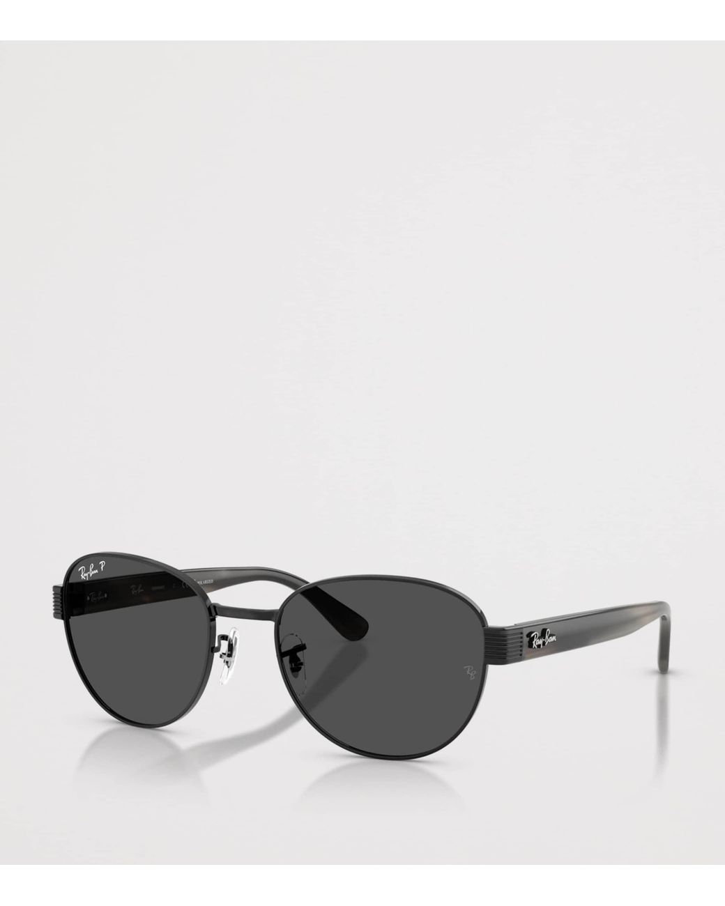 Ray-Ban Black Rb3766 Polarized+ Lenses Square Sunglasses