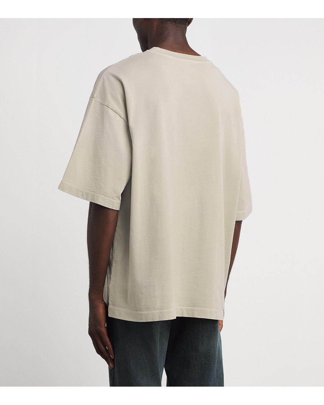 Agolde White Cotton Portman T-Shirt for men
