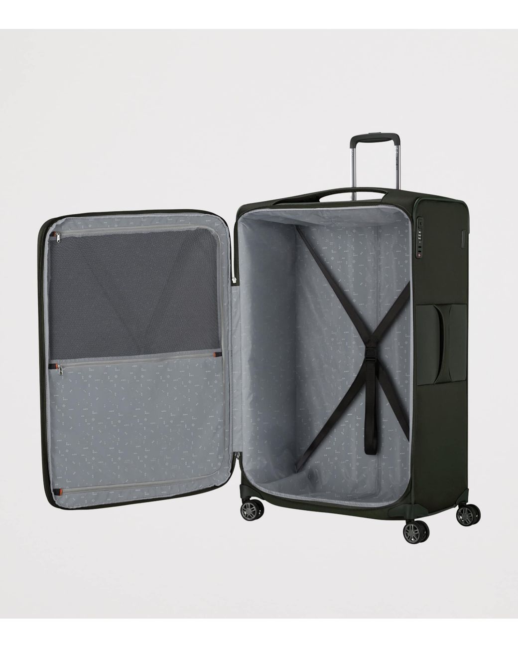 Samsonite Green Expandable Re-Lite Spinner Suitcase