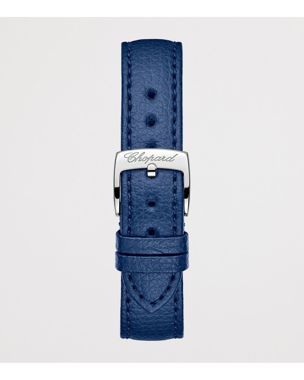 Chopard Blue Stainless Steel And Diamond Happy Sport Watch