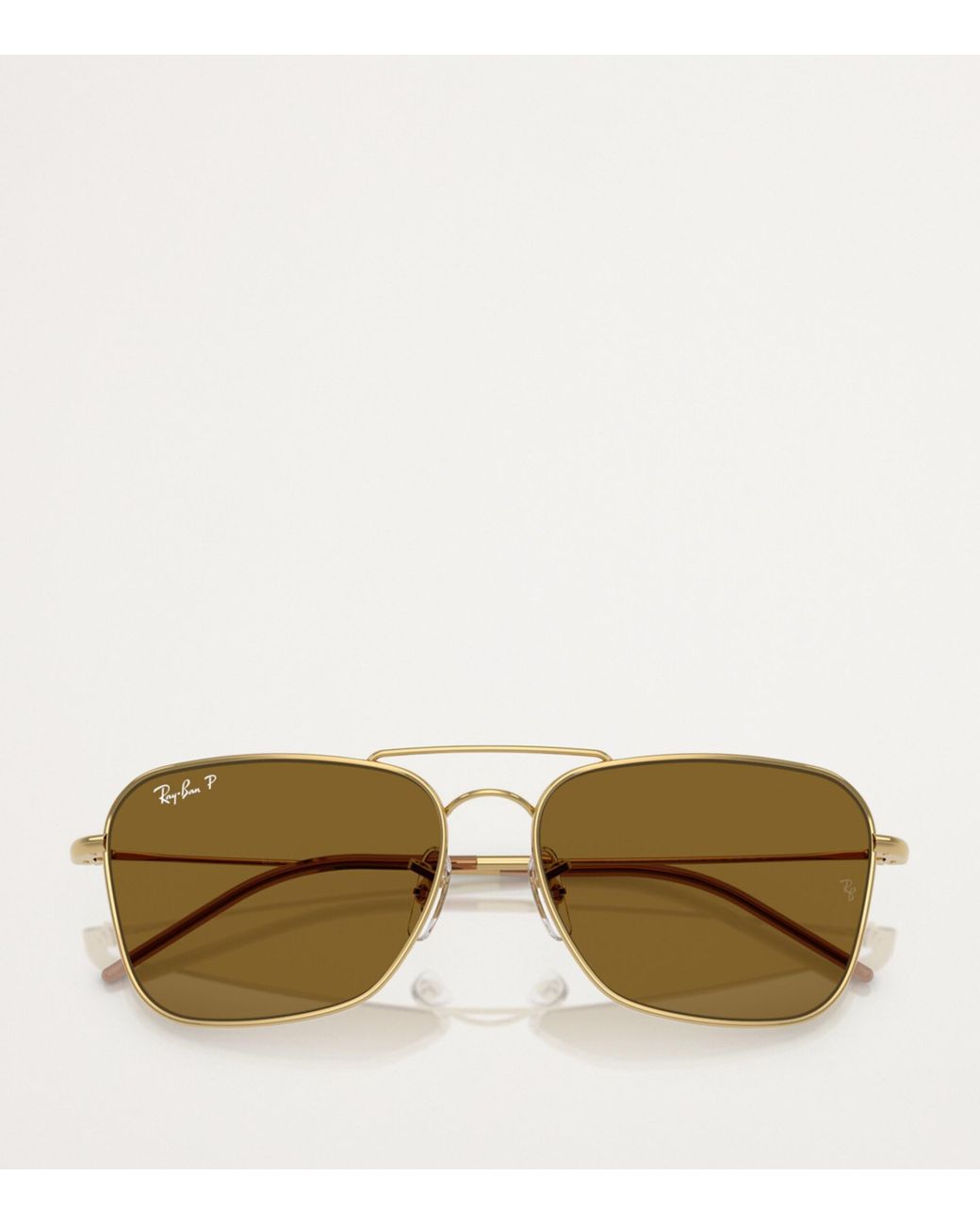 Caravan Reverse Ray-Ban Rbr0102S Caravan Reverse Sunglasses in Natural | Lyst