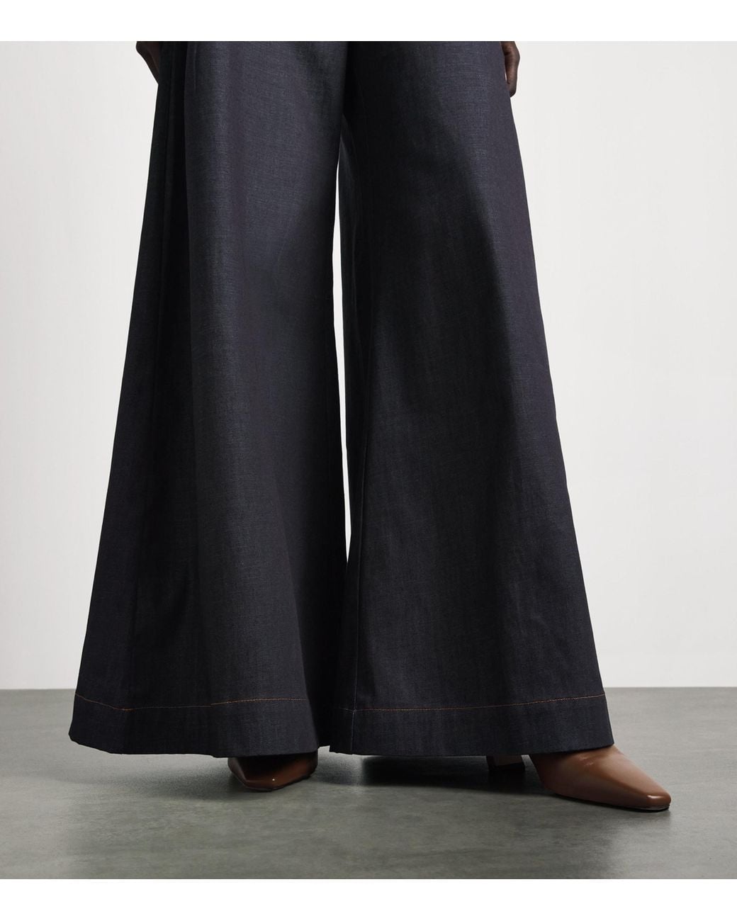 Palmer//Harding Blue Elara High-Rise Wide-Leg Jeans
