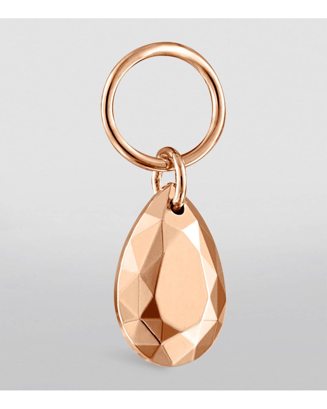 Maria Tash Metallic Faceted Pear Charm
