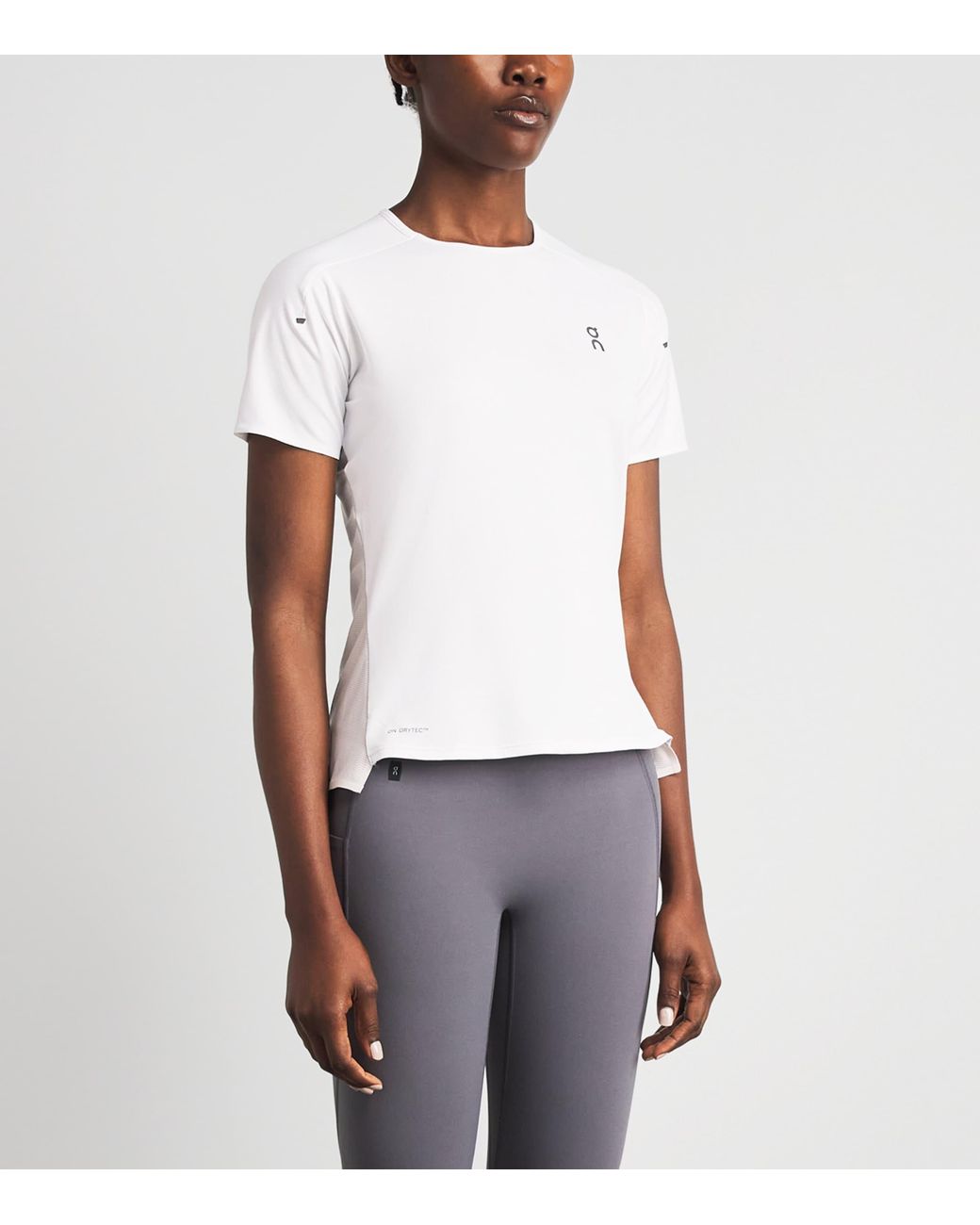 On Shoes White Performance T-Shirt