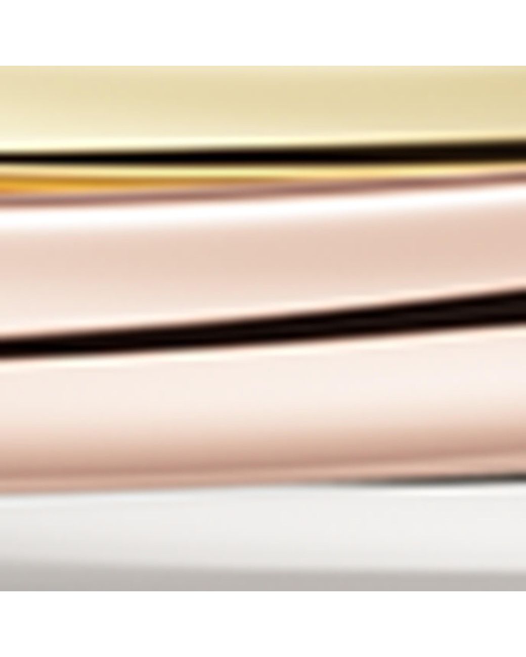 Cartier Natural Small, Rose And Trinity Bracelet