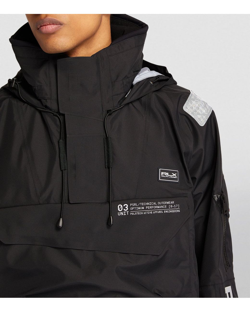RLX Ralph Lauren Water-repellent Patterson Pullover Jacket in