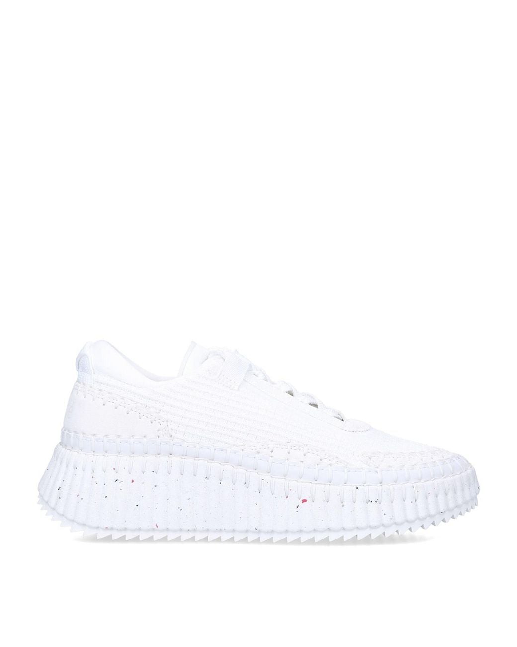 Chloé White Nama Runner Sneakers