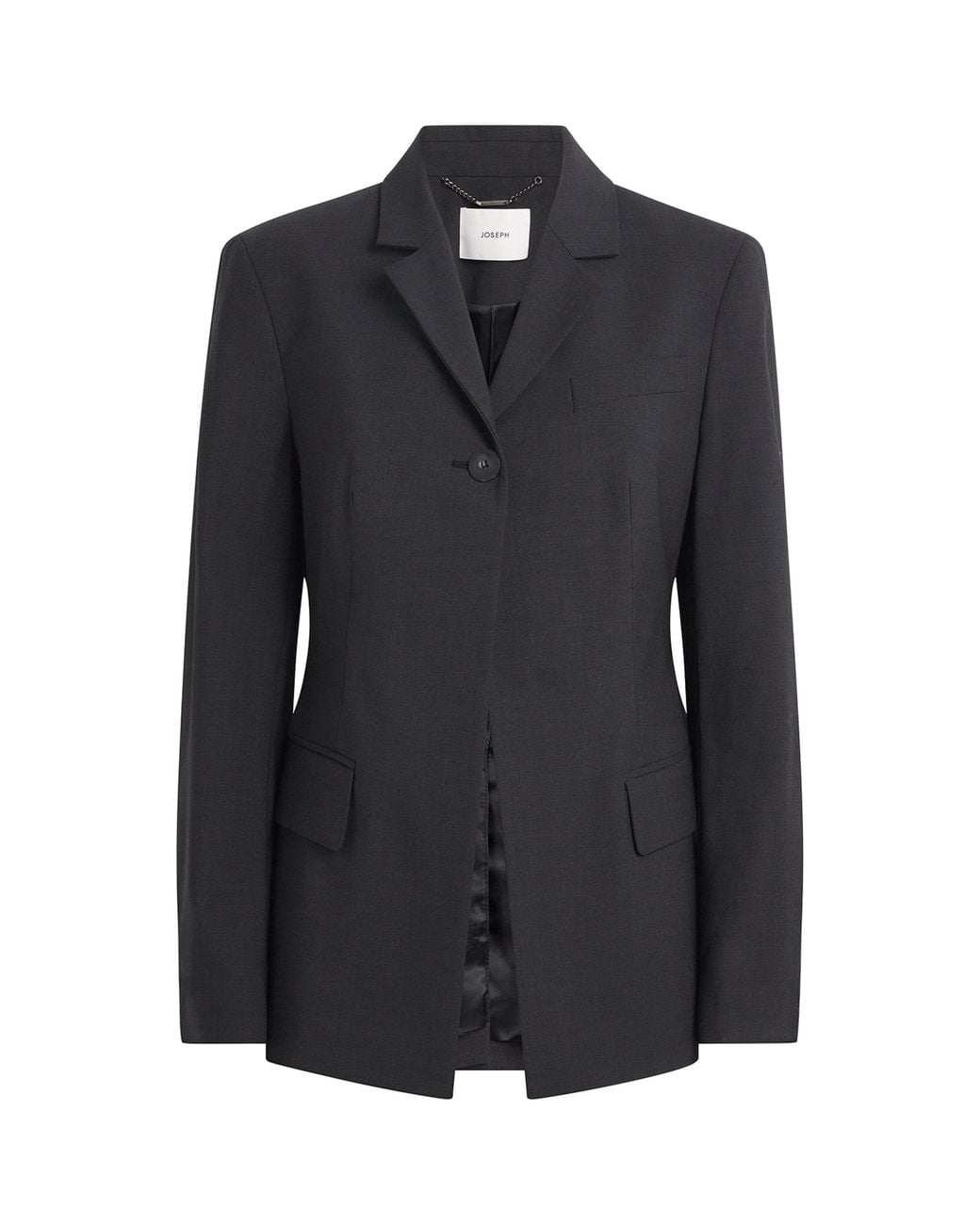 Joseph Black Stretch-Wool Taeo Blazer