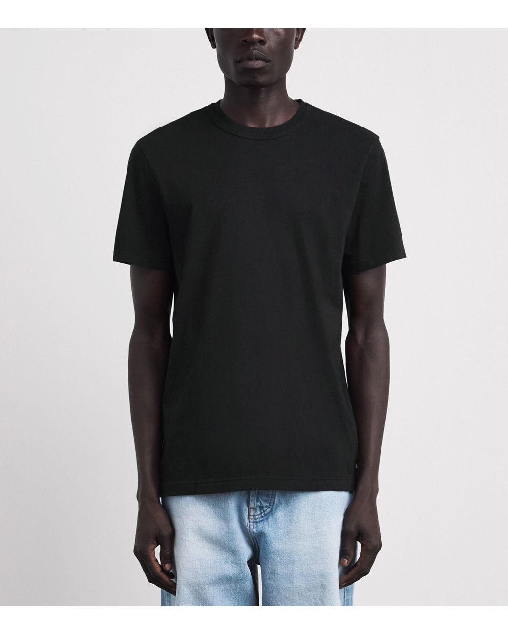 Citizens of Humanity Black Organic Cotton Everyday T-Shirt for men