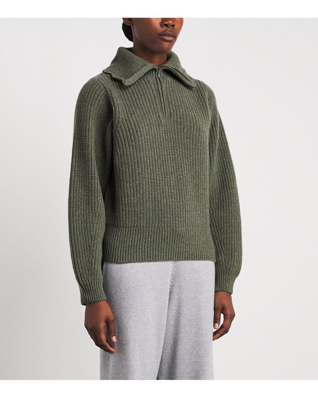 Molli Green Virgin Wool Sweater