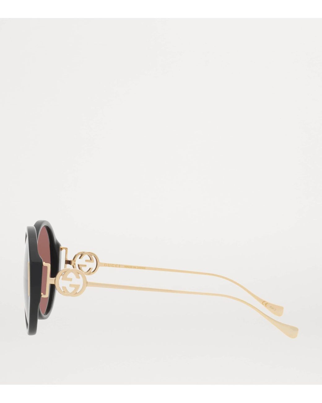 Gucci Brown Acetate Gg1202S Sunglasses
