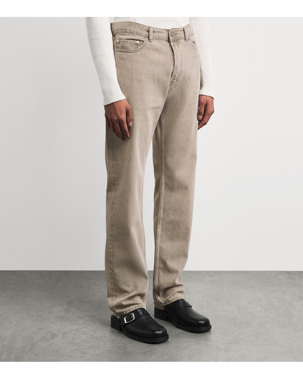 Our Legacy Natural First Cut Straight Jeans for men