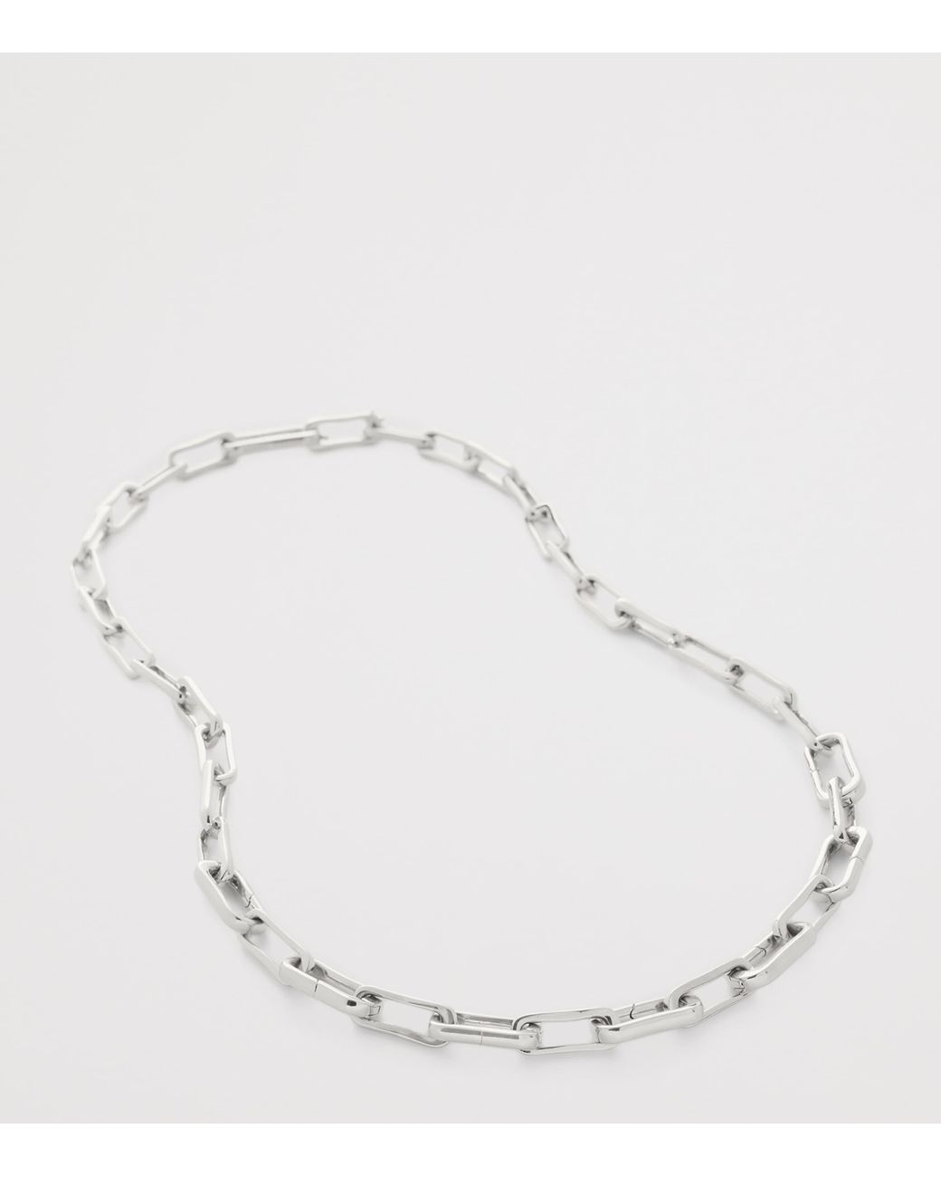 Monica Vinader White Sterling Alta Charm Necklace