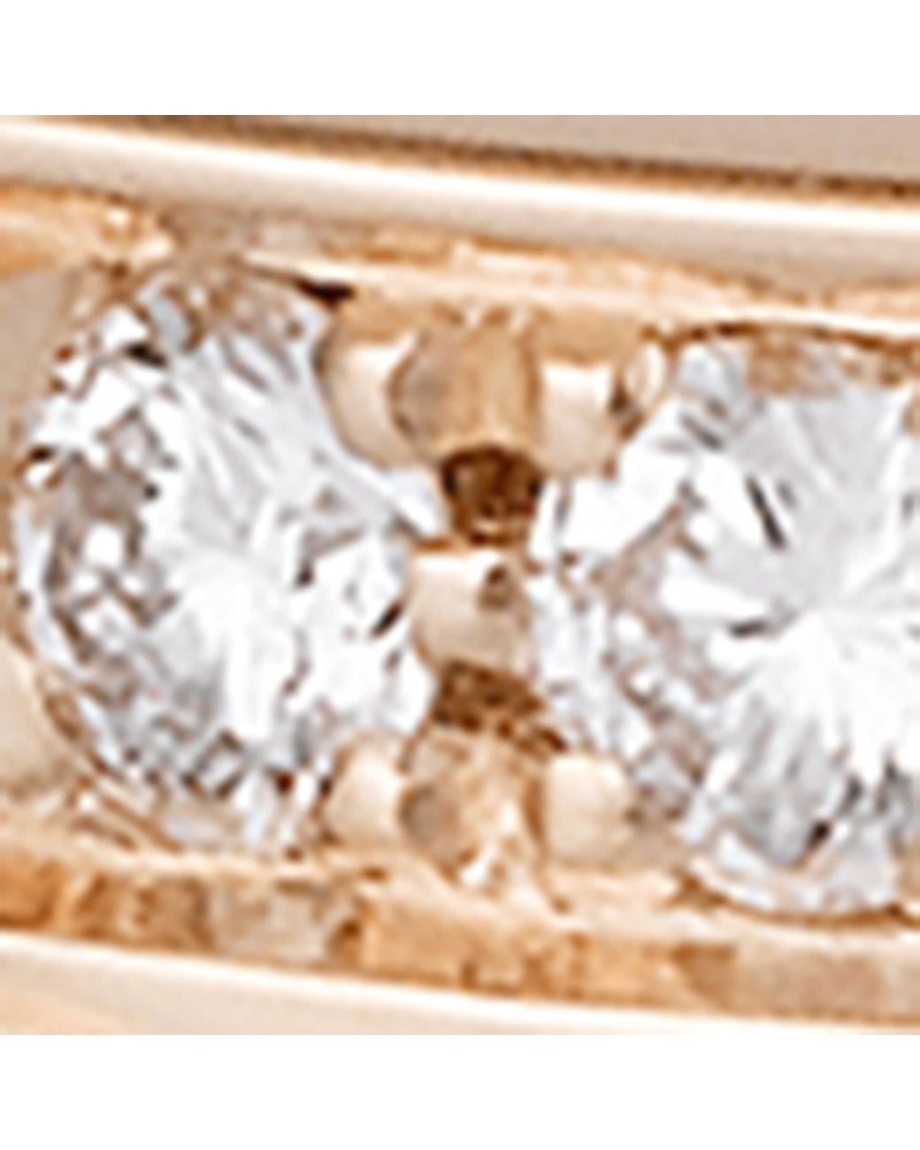 Cartier Natural Rose And Diamond Maillon Panthère Ring