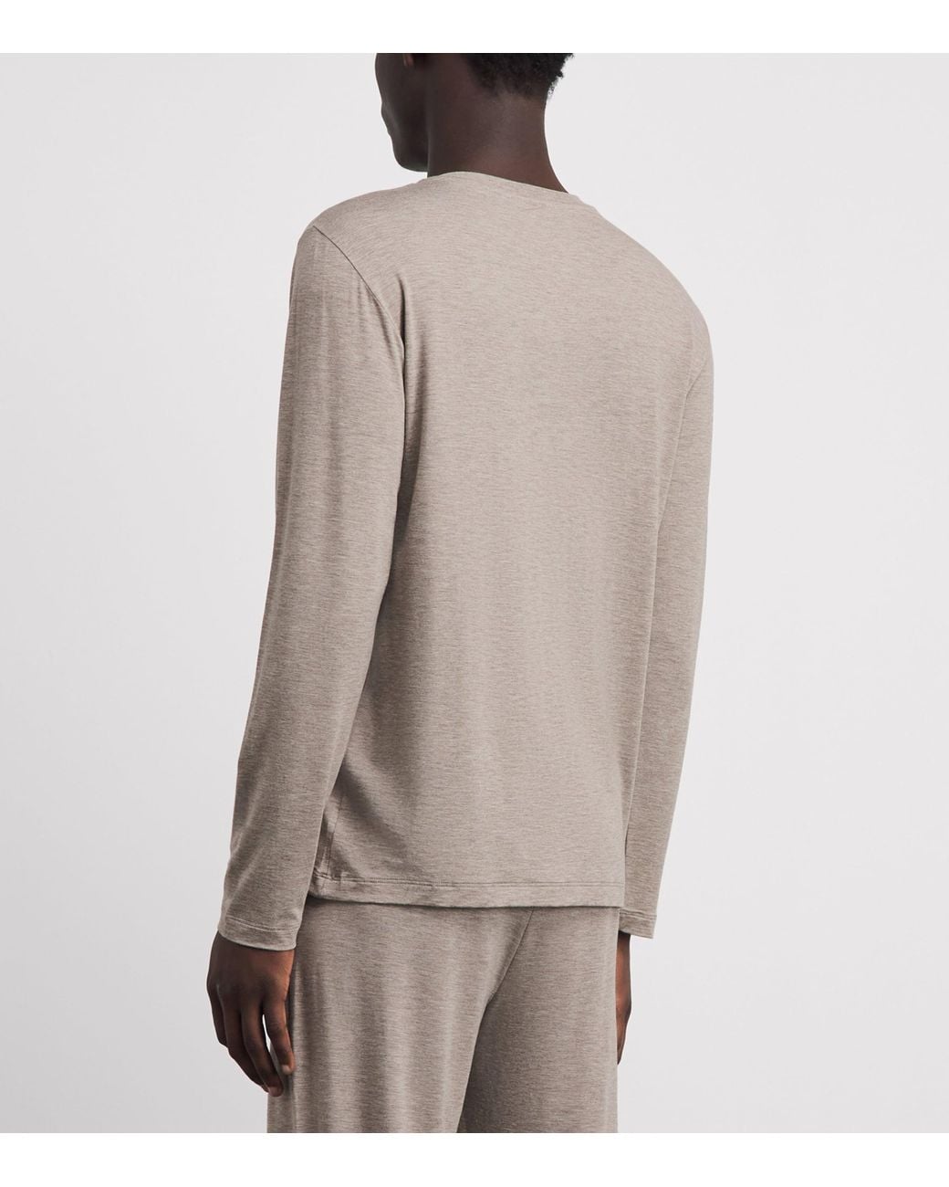 Hanro Brown Casual T-Shirt for men