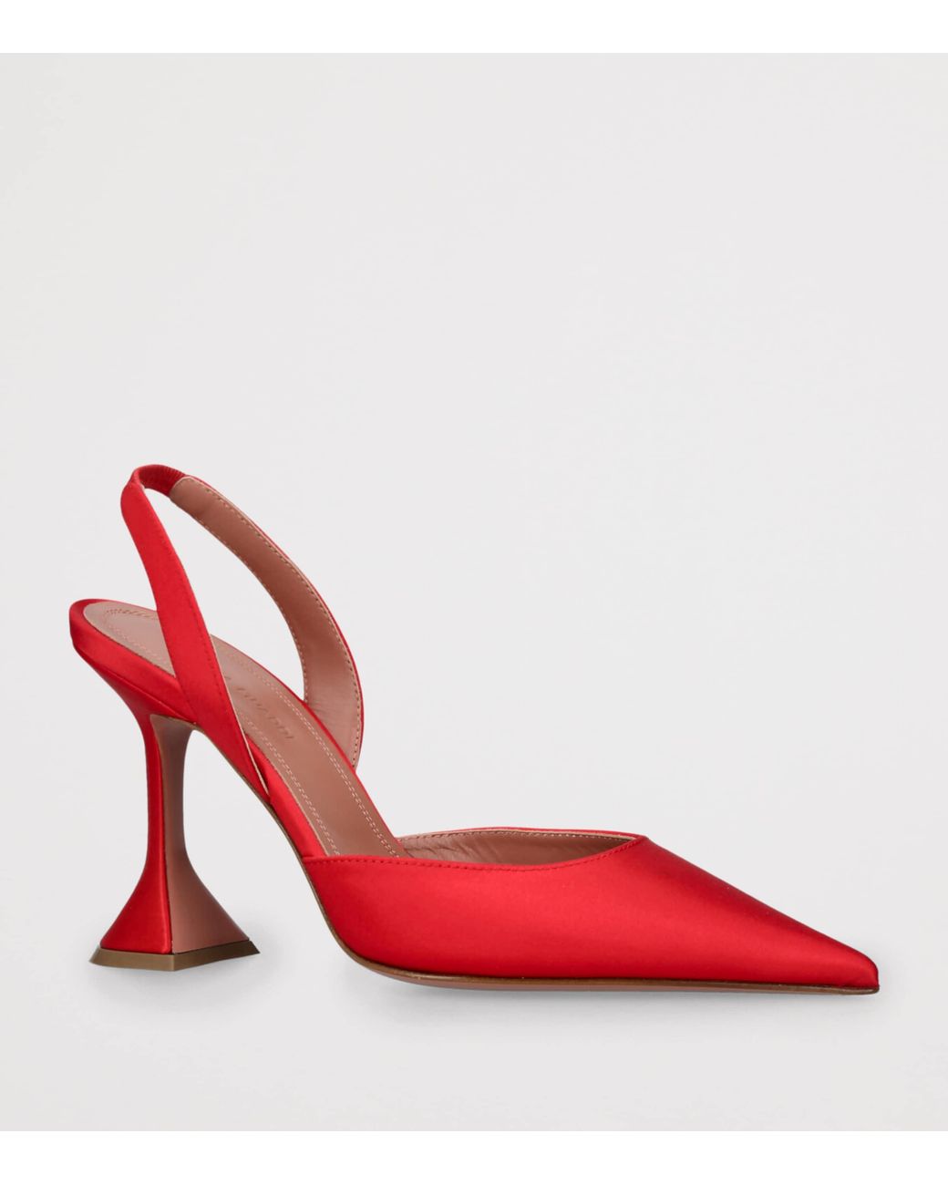 AMINA MUADDI Red Holli Slingback Pumps 95