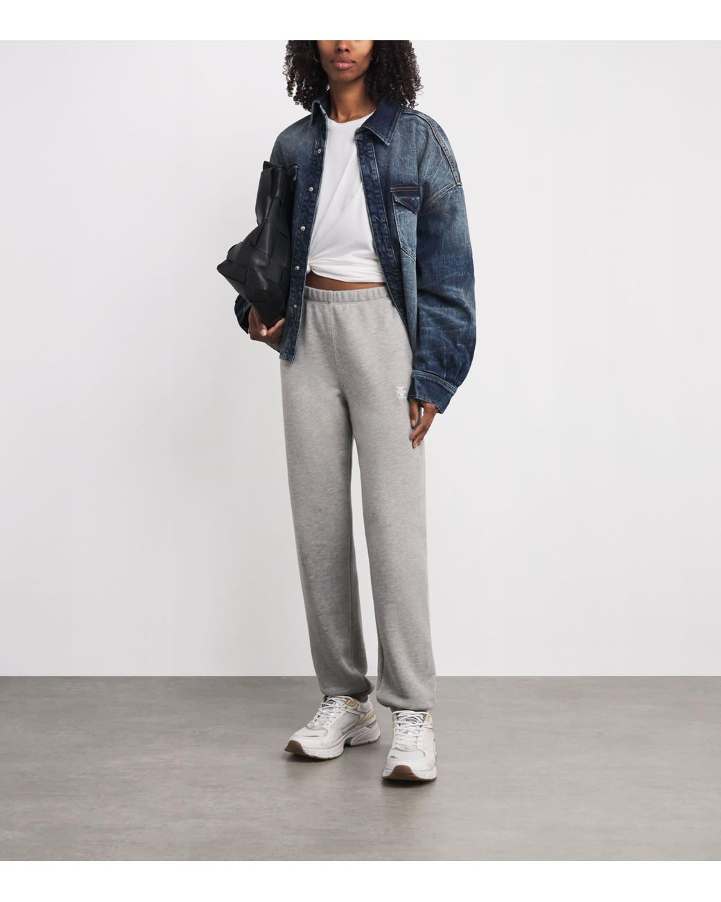 ÉTERNE Gray French Terry Sweatpants
