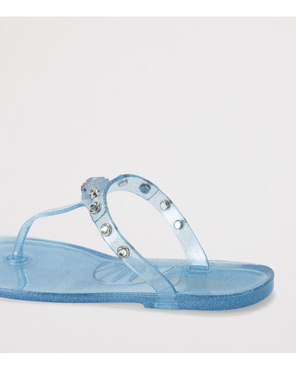 Kurt Geiger Blue Maddison T-Bar Sandals