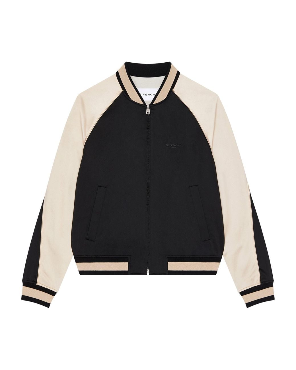 Givenchy Black Logo Bomber Jacket for men