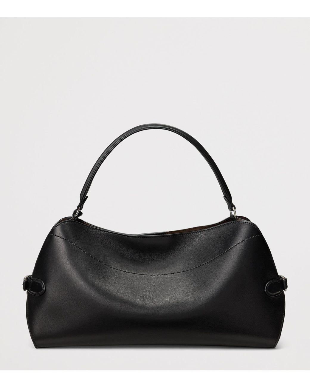 Ralph Lauren Black Leather Ralph Shoulder Bag
