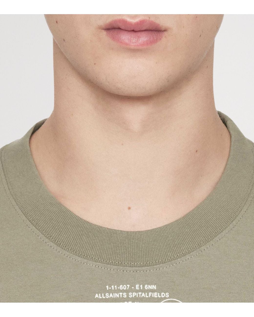 AllSaints Natural Organic Cotton Raphy T-Shirt for men